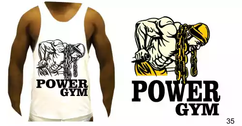 vectores plantilas GYM,